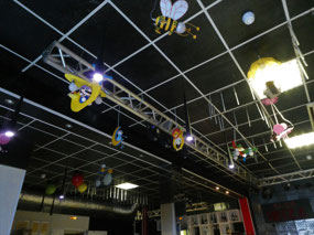 Quirky Restaurant Ceiling