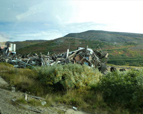 Wreckage Approaching Gudym