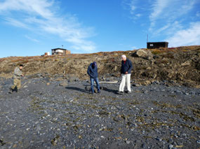 Alan with Alex, Yanranay Beach