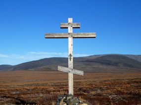 Haunting Cross at the Gulag Site