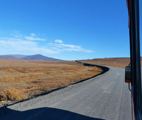 Raised Road Above the Muskeg