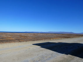 Tundra Landscape Along Chaun Bay