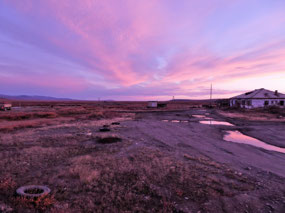 Glorious Sunset at Yuzhno