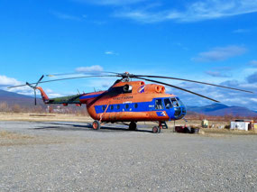 Our Mi-8 Military Helicopter