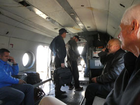 Pilot Gives Alan a Curious Look