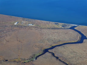 Tiny Settlement on Chaun Bay
