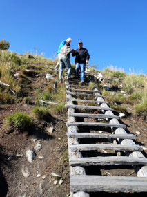 Just a Bit of a Steep Stairway....