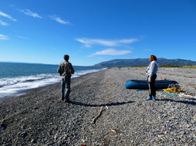 Setting Nets Along the Beach