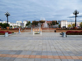 Fountains of Lenin Square