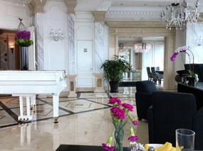 At Home in the Club Lounge