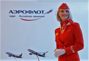 Attractive Aeroflot Uniforms (c. Newsweek)