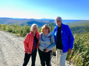 With Valentina at Magadan