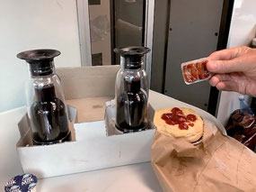 Alan is Relieved to Order His Pie