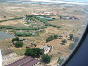 Coming in to Land at Makhachkala