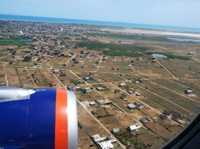 Nearing Makhachkala's Airport