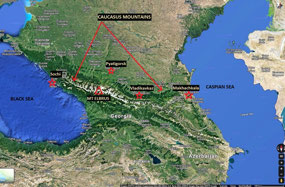 Greater Caucasus Mountains