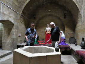 Ancient Hexagonal Bath