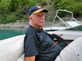 Alan Enjoying The Trip