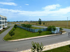 Gated Entrance to the Sarykum Hotel