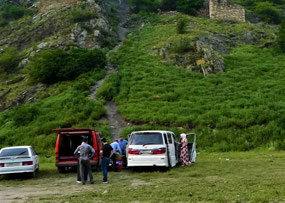Locals Enjoying a Picnic