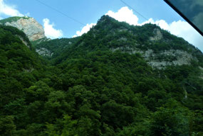 Steep Mountain Slopes