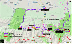 Map of Our Travels