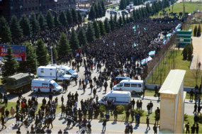 Protests in Magas (c. Y Afonina, TASS)