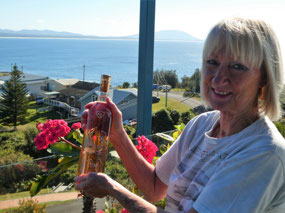 Back Home With the Bottle of Rose
