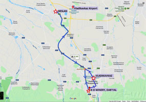 Vladikavkaz to Beslan