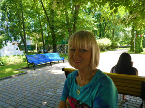 Enjoying Kosta Khetagurova Park