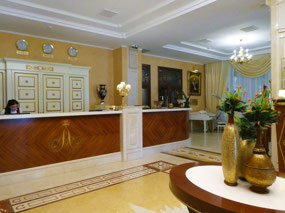 Foyer of the Hotel Alexandrovsky
