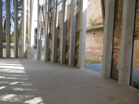 Protective Wall of the Gymnasium