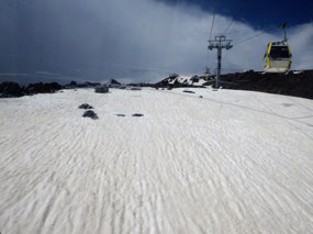 Descent from Mt Elbrus