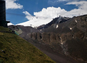 Early Stages Cable Car to Elbrus