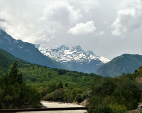First Glimpse of Elbrus