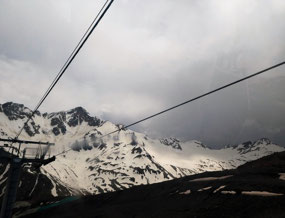 Ominous Clouds to Elbrus