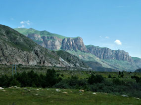 Super Scenery Toward Prielbrusye