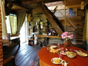 Inside Vlad's Current House
