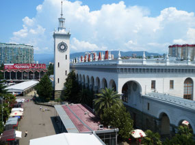 Splendid Sochi Railway Station