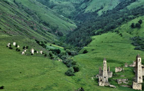 And Eerie Watch Towers, Ingushetia