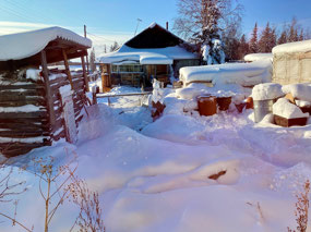 Early Morning at Our Hosts' House