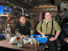 Yury with Ed (c. Ed Vallance)