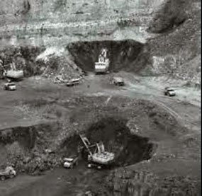 Mining in Mirninsky (c. Alrosa)