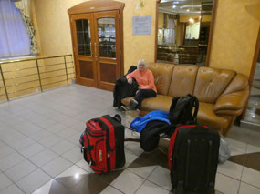 Just a Bit of Luggage! Mirniy Hotel