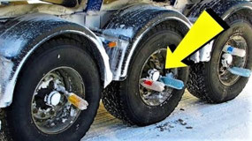 Yes, Bottles in Truck Wheels. Really.