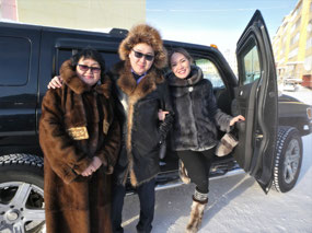 Ludmila, Nugustan and Masha
