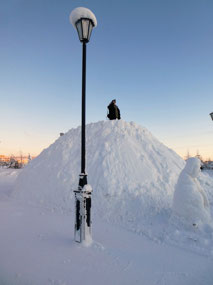 We Climb Up a Snow Hill....