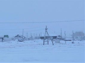 Blizzard Starts to Set in