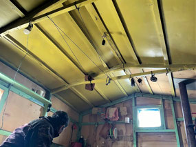 In One of Tank Compartments (c. R Tuprin)