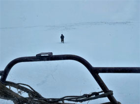 Brave Igor Tests the Ground Ahead